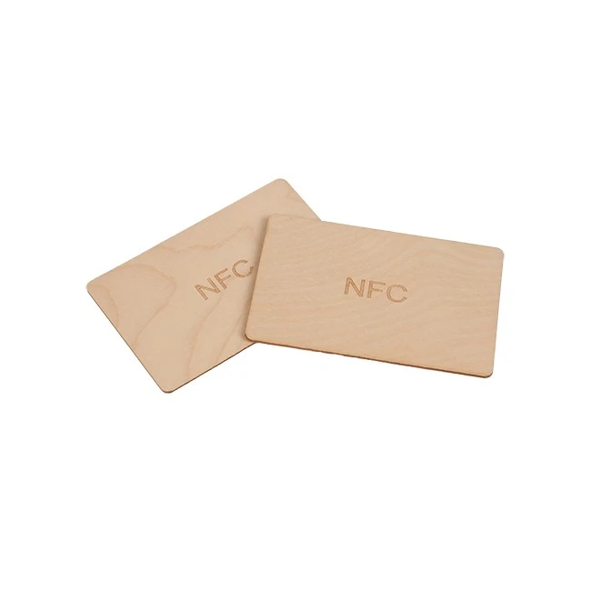 RFID Wooden Card